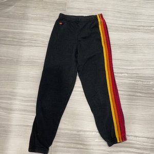 Aviator Nation dark grey size 12 kids sweatpants